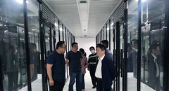 安徽省数据资源管理局副局长钱海一行莅临润迅合肥数据中心参观调研